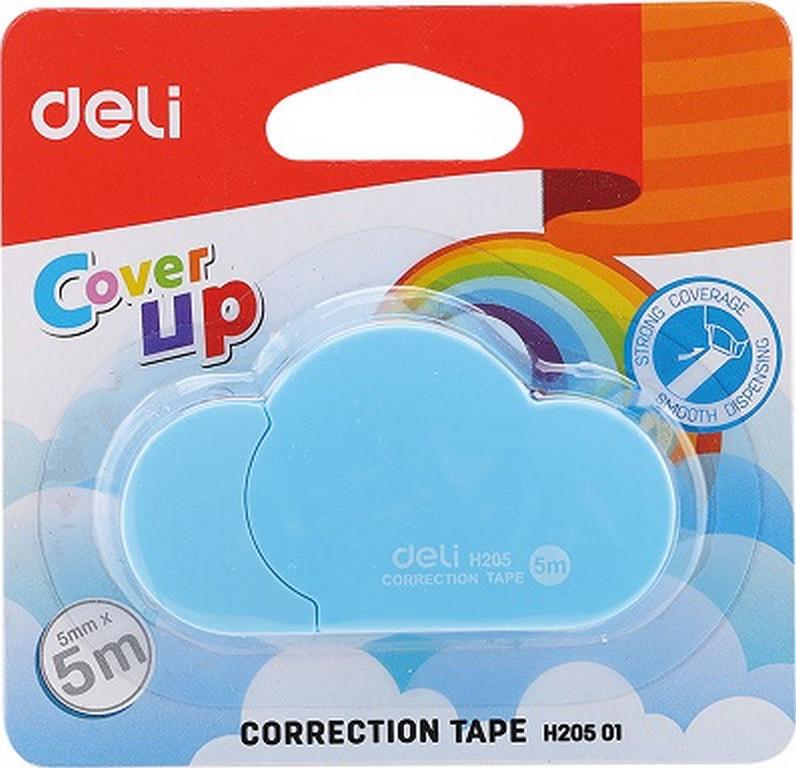 Корректирующая лента в диспен. 5 мм х 5 м Deli "Cloud"