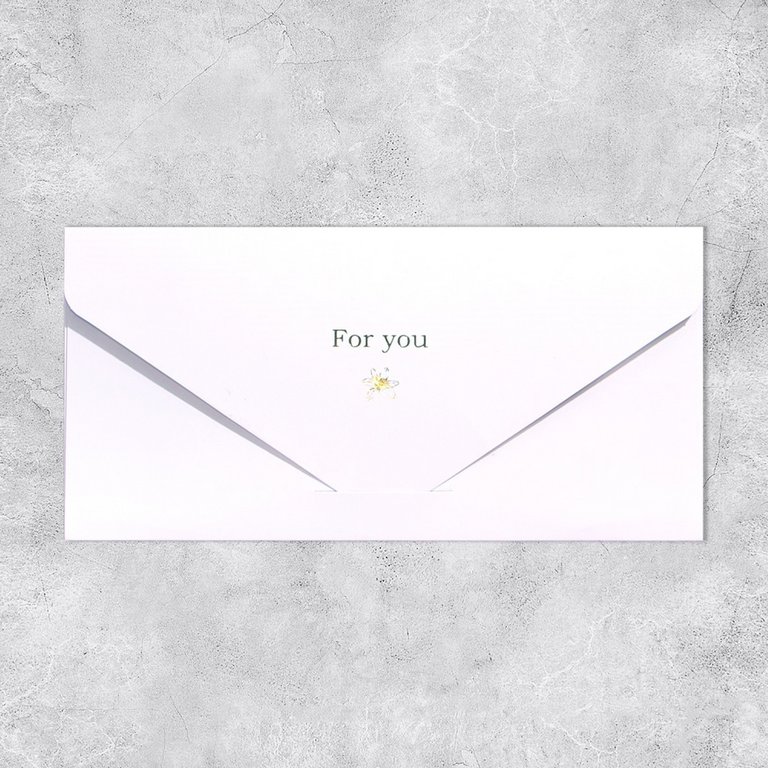 Конверт (для денег)  ЛЮКС "For you"софт тач
