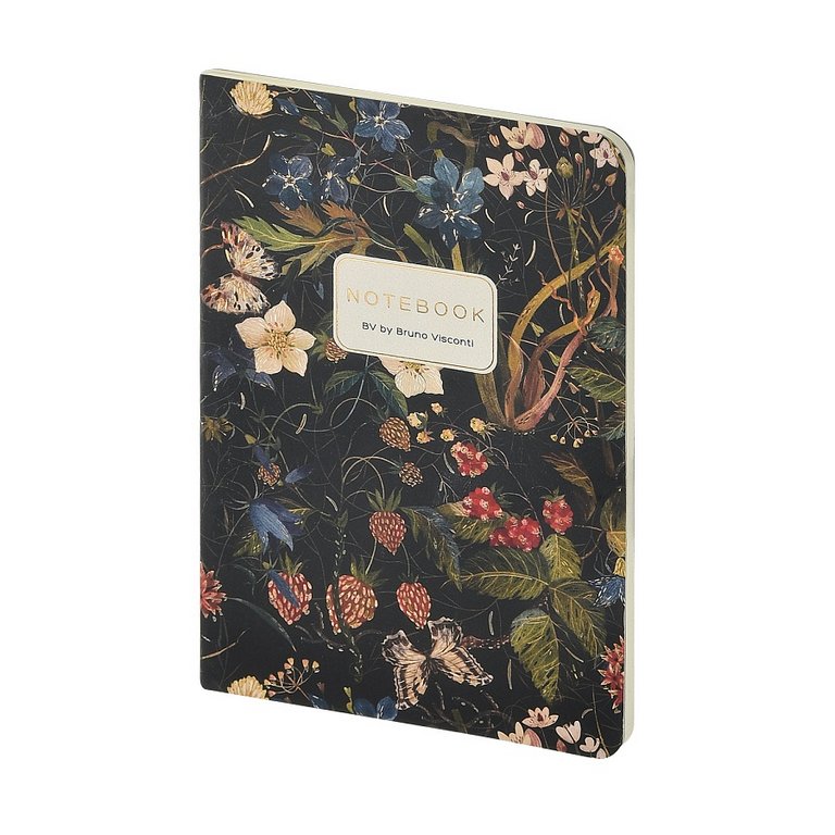 Тетрадь 32 лист лин. А6 на сшивке "FLORA.ЛЕСНЫЕ ЯГОДЫ"