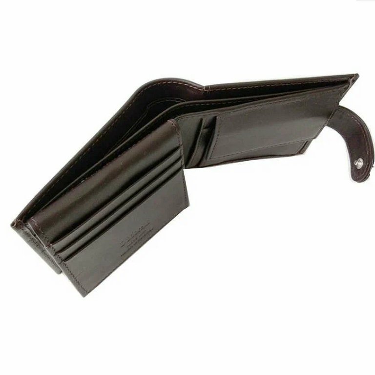 Портмоне D.Morelli мужское "Brown-2" с хляст., нат.кожа