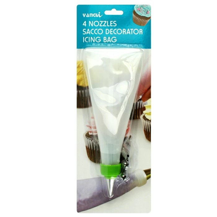 Мешок кондитерский с насадками (4шт)