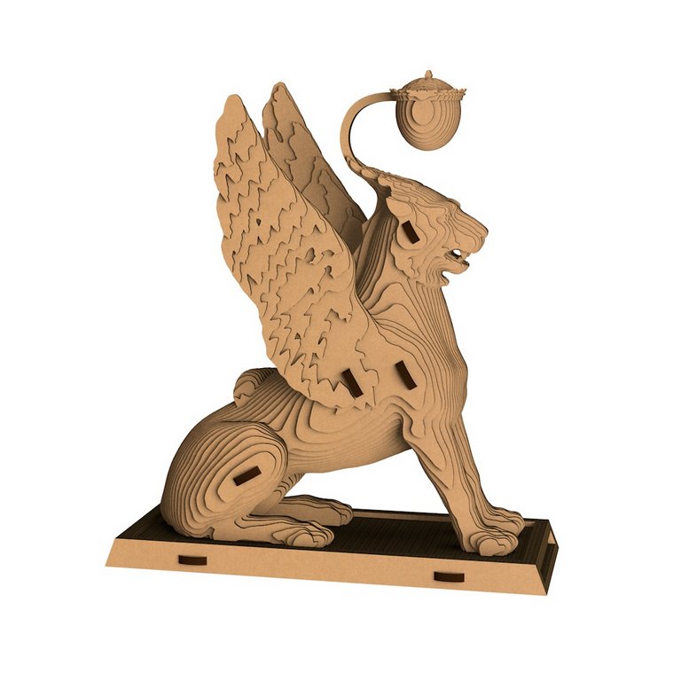 Сборная модель из гофрокартона "Петербургский Грифон" 144 дет., 6+, 5cult