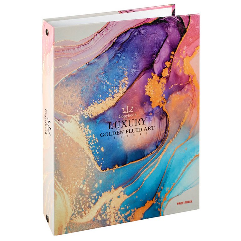 Тетрадь 80 лист кл. А5 на кольцах "ПРЕМИАЛЬНЫЙ МРАМОР"