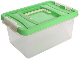 Контейнер для хранения с защелками прям. 6000мл.