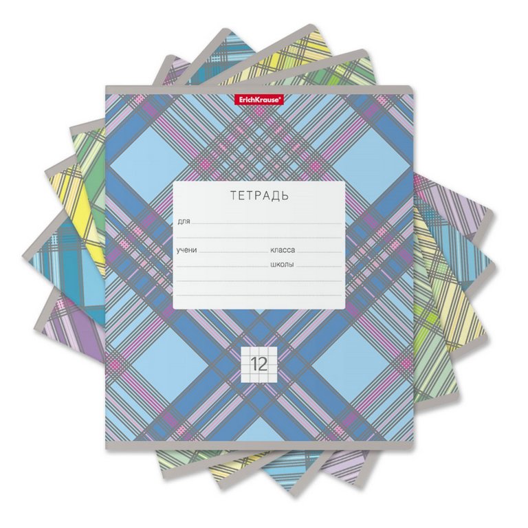 Тетрадь 12 лист кл. А5 "Optima Check"
