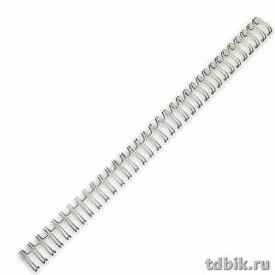 Пружина металл. d =  7,9 mm (5/16") (серебро) 100 шт/уп (65 листов)