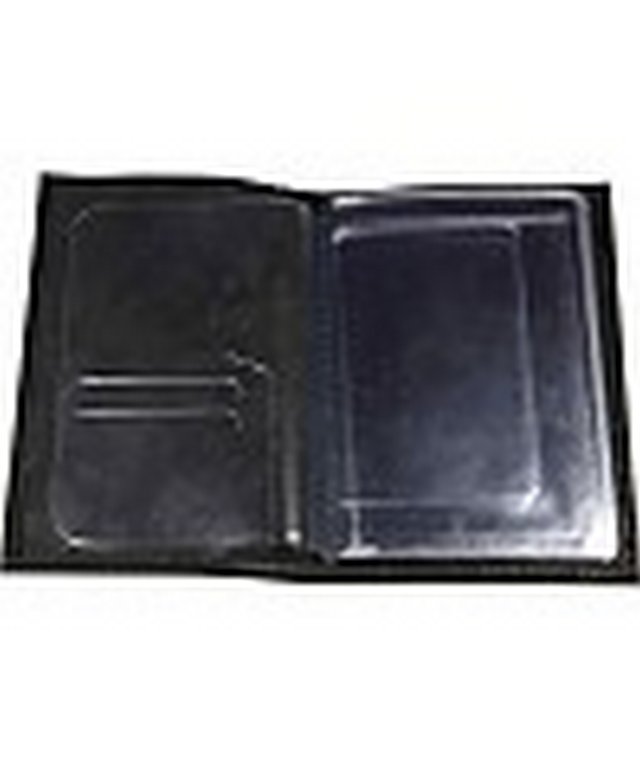 Обложка для автодокументов, нат. кожа "Вдохновение" черный