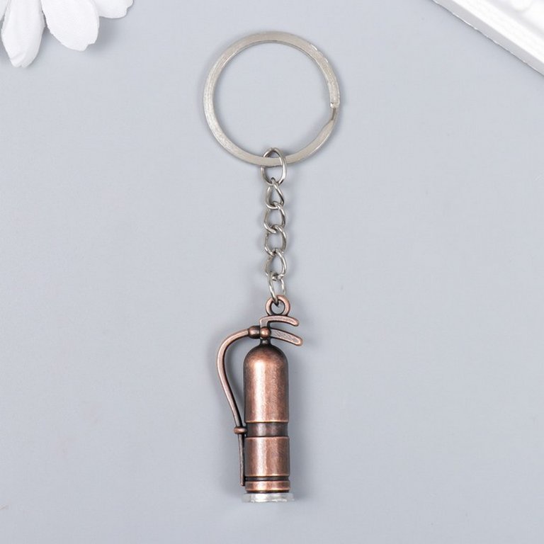 Брелок "Огнетушитель" МИКС 4,5х1х1,7см (металл)