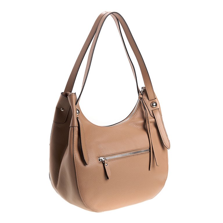 Сумка женская Dr.Koffer 32х23м см, нат.кожа бежевая