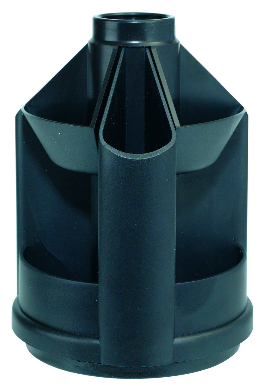 Подставка наст д/канц. принадлеж. Erich Krause "Mini Desk" черная (вращающаяся)