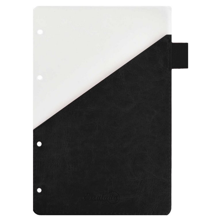 Разделитель сменный для кредитных, дисконтных карт, пропусков, кожзам, пластик черный