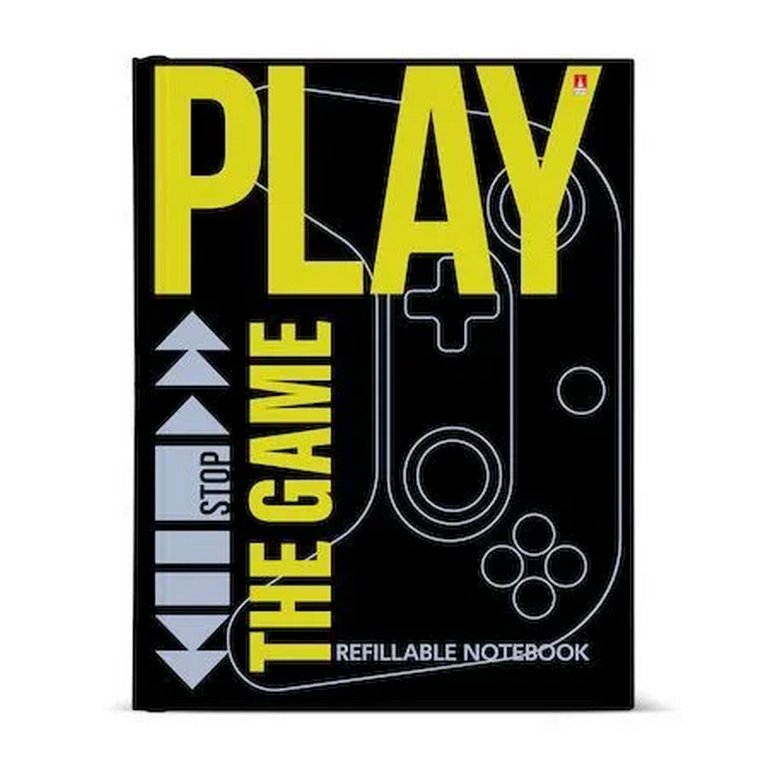Тетрадь 160 лист кл. А5 на кольцах со сменным блоком "PLAY THE GAME"