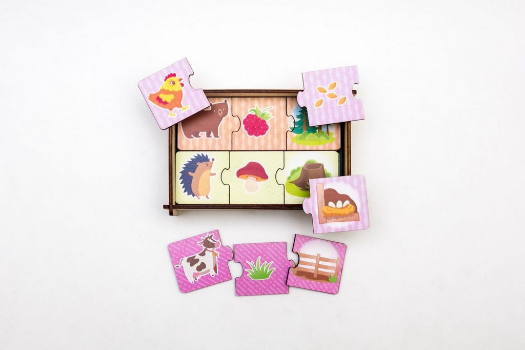 Игра обучающая  Природа "Изучаем живой мир" дерево WOODLENDTOYS