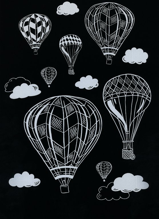 Гравюра-блокнот 14x20 см "Транспорт" Hobbius