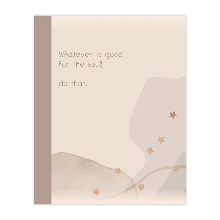 Тетрадь 48 лист кл. А5 на скрепке "Безмятежность"