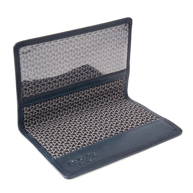 Обложка для паспорта Dr.Koffer нат. кожа, синий