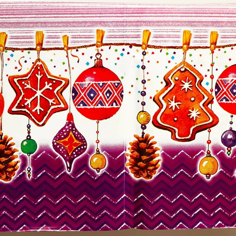 Скатерть 1200*1800 "Семейный Праздник" ПВД НГ