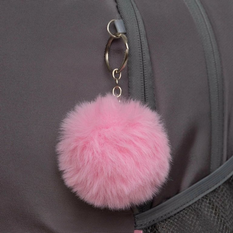 Рюкзак школьный для девочки Grizzly 28*38*18 см, серый