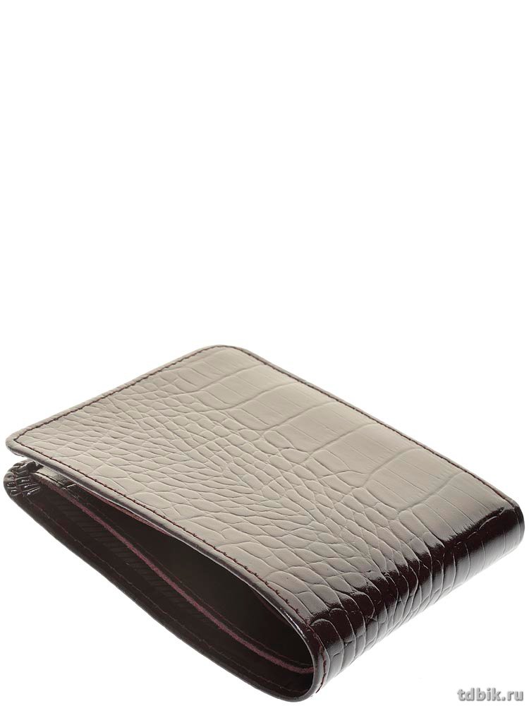 Портмоне Faetano "Геккон" малое, нат. кожа, бордо