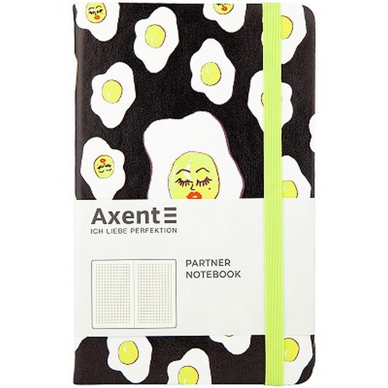Записная книжка 125*195мм, 96л. "Partner BBH Soft" клетка, Eggs