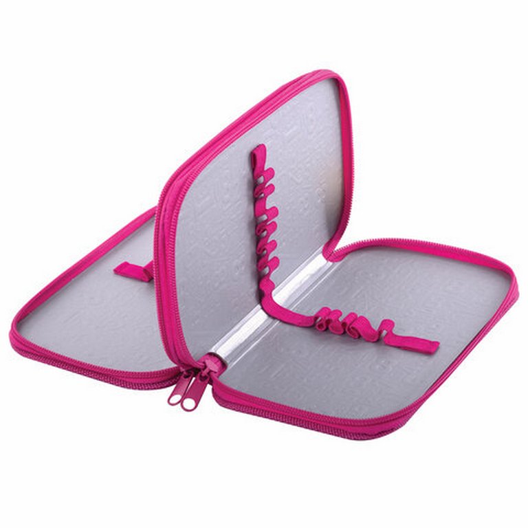 Пенал 2 отд. для девочки ЮНЛАНДИЯ "Colorful butterfly" 190*110 (ламин.картон)