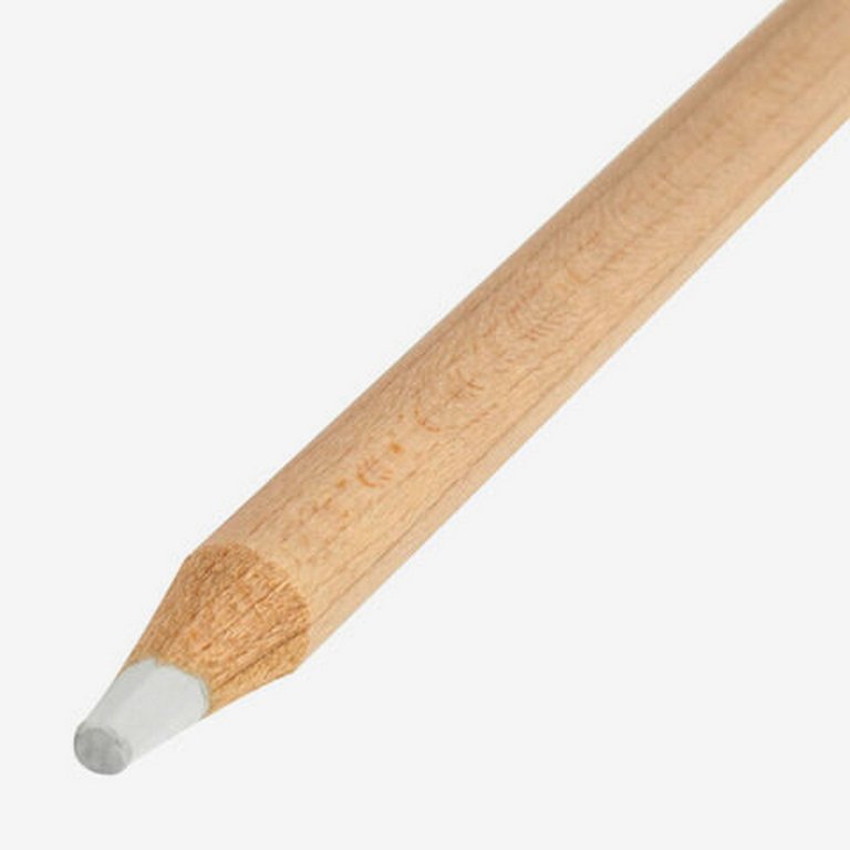 Карандаш белый художественный меловой 4 мм BRAUBERG ART "CLASSIC"