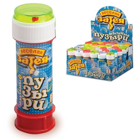 Пузыри мыльные  60мл. "Веселая затея"