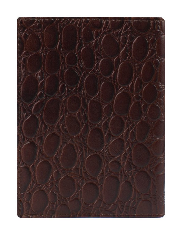 Обложка для автодокументов Franchesco Mariscotti, нат. кожа, коричневый