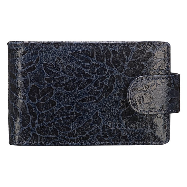 Визитница Dr.Koffer 11*7см на 48 визиток, синий