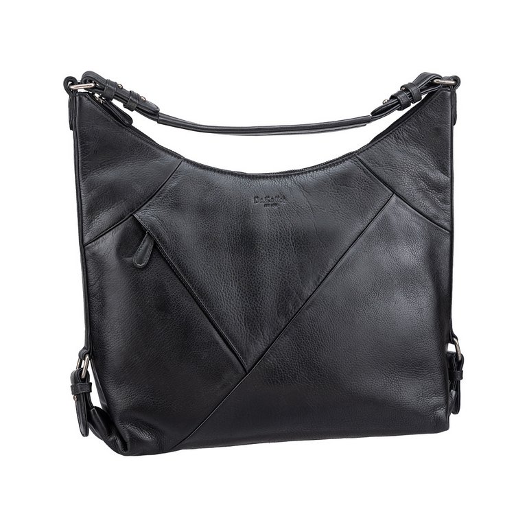 Сумка женская Dr.Koffer 42х30х10см см, нат.кожа черная