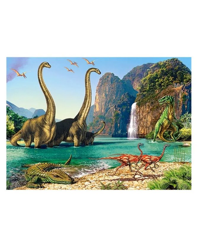 Пазлы MIDI  60 дет. "Динозавры" Castor Land 5+