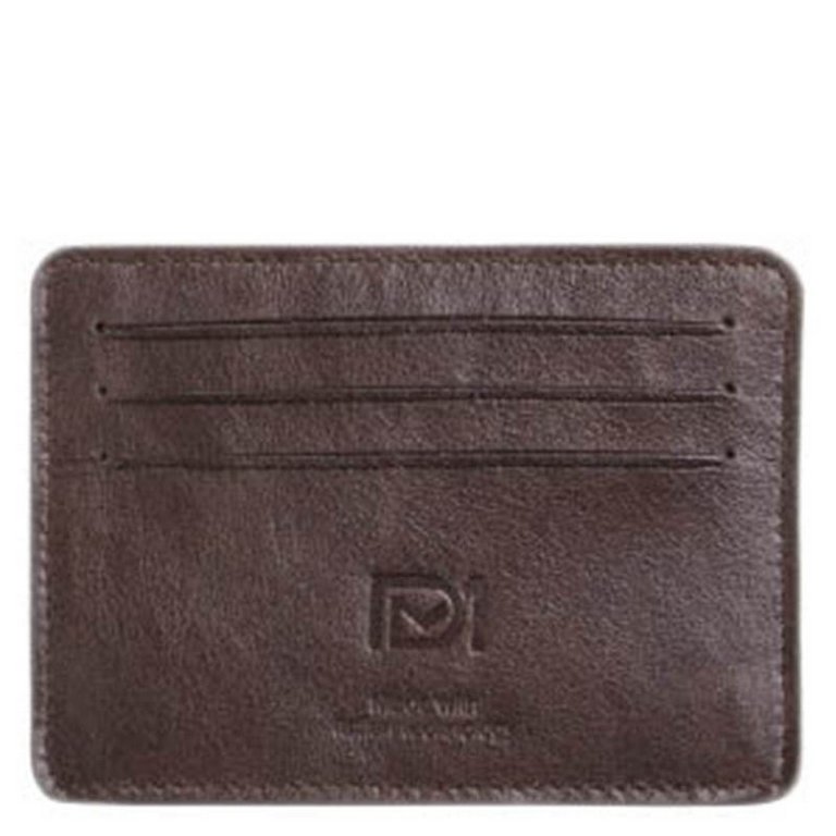 Картхолдер D.Morelli "Титан"  с RFID-защитой, нат.кожа, цв. коричневый