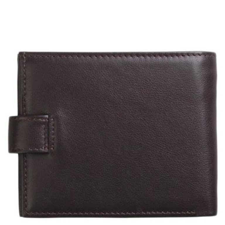 Портмоне D.Morelli мужское "Brown" с хляст., нат.кожа