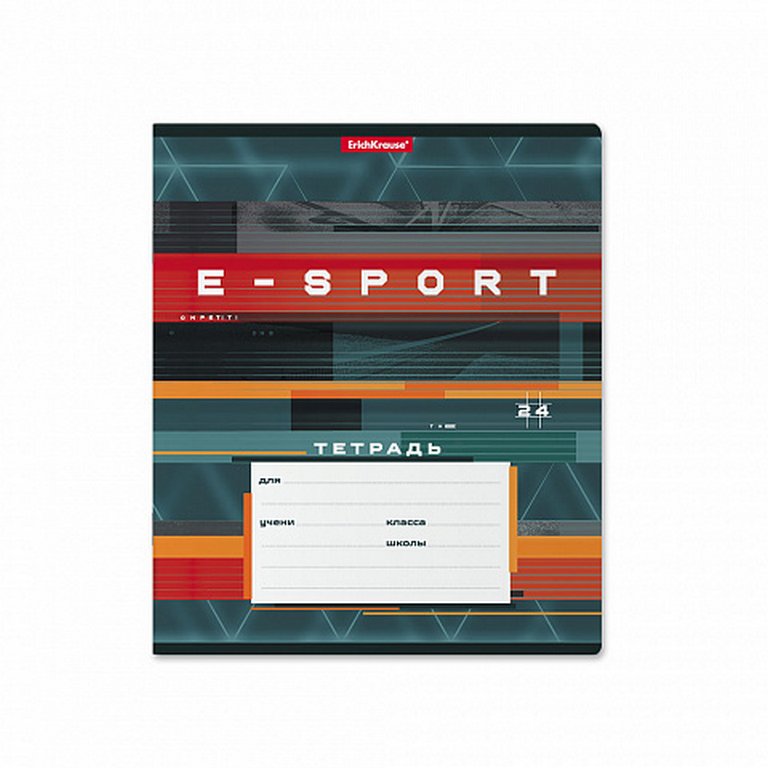 Тетрадь 24 лист кл. А5 "Cybersport"
