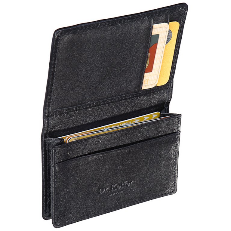 Визитница Dr.Koffer 10,5*7см, цвет коричневый