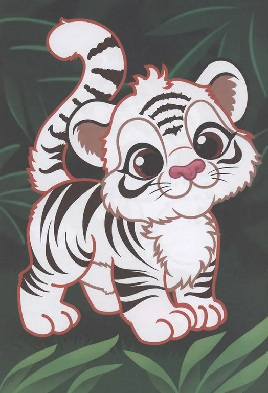 Раскраска А4 "Милые пушистики" 16 стр. ПРОФ-пресс