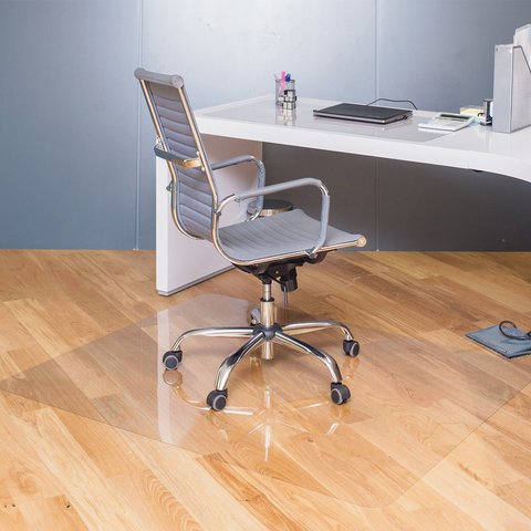 Коврик защитный напольный, под кресло 1200*1500*1мм, поликарбонат, глянец