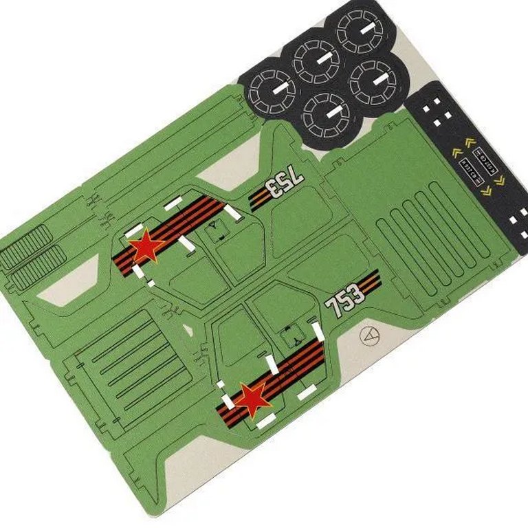 Сборная модель из дерева   51 дет. "Уаз"