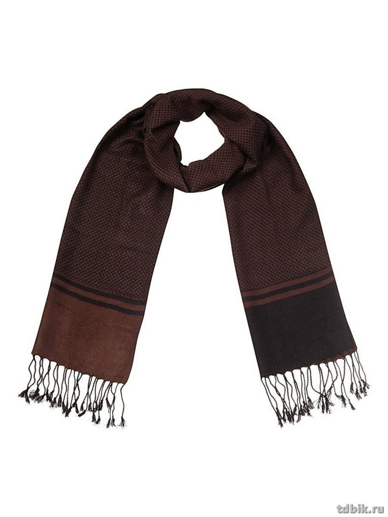 Шарф мужской Dr.Koffer 30x192 см, 50% шелк, 50% вискоза