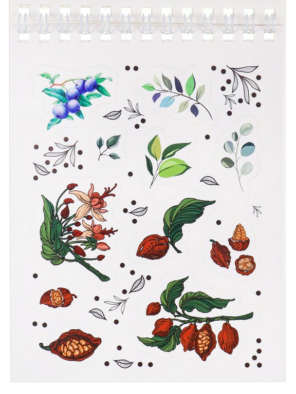 Набор наклеек 150 шт "Мои стихии" 15,7x13,5см, MILAND