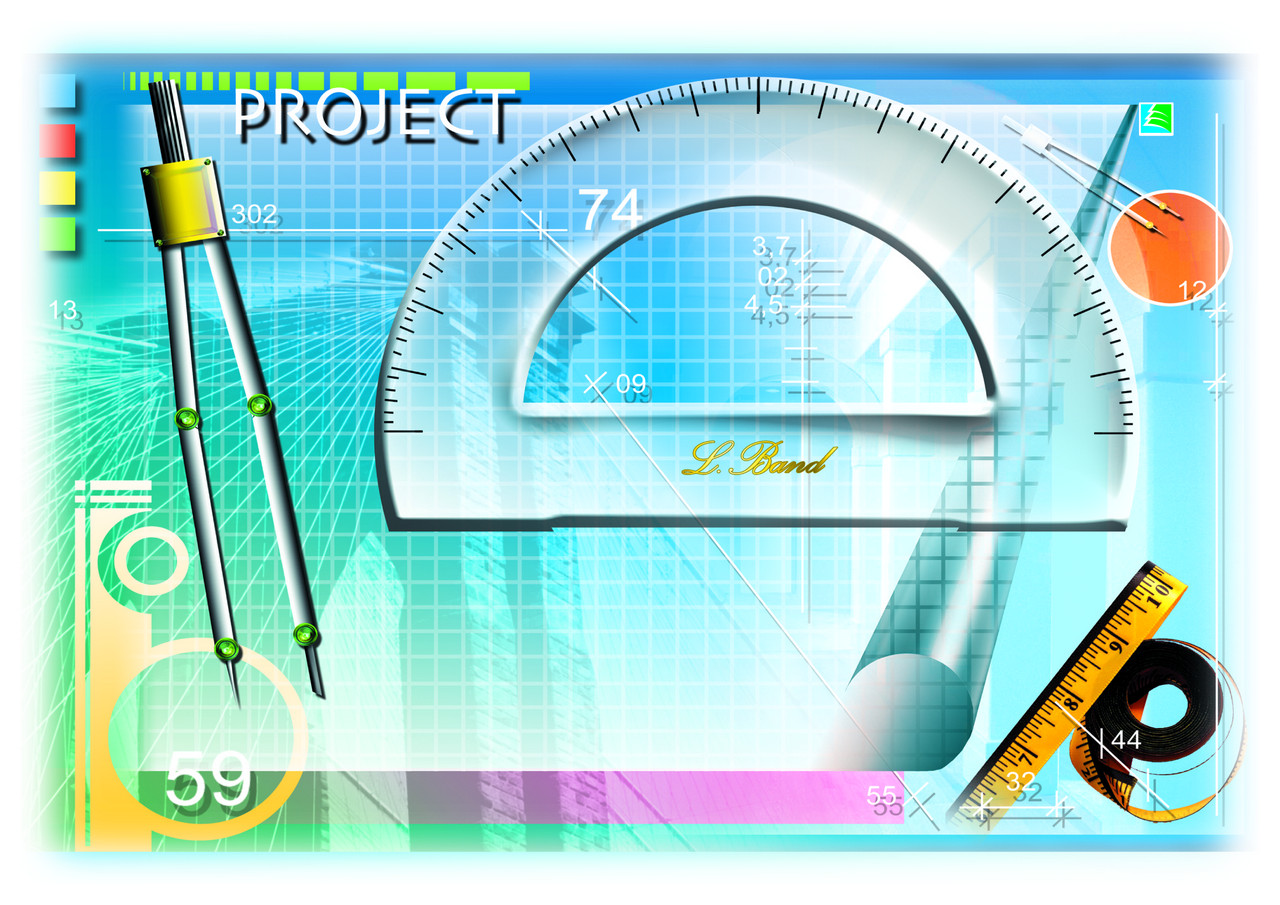 Папка для черчения А4, 10л., 190г/м "Аркада"