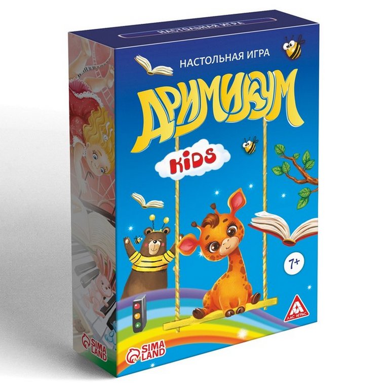 Игра настольная  .7+ с карточками "Дримикум KIds" (3-6 игроков, от 30 мин) ЛАС ИГРАС
