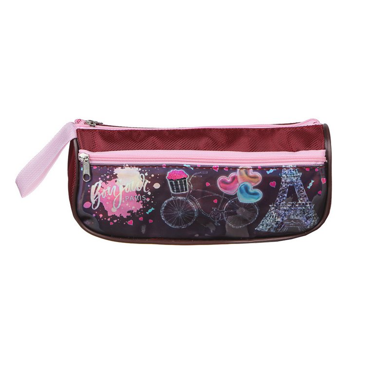 Пенал  для девочки "French Novel" 20х6х8см