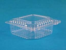 Контейнер-ракушка РК-10 Т прям. 400 мл, 12*12*6.3 см,