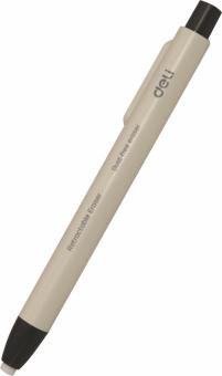 Ластик Deli выдвигающийся в виде карандаша, Scribe RT белый