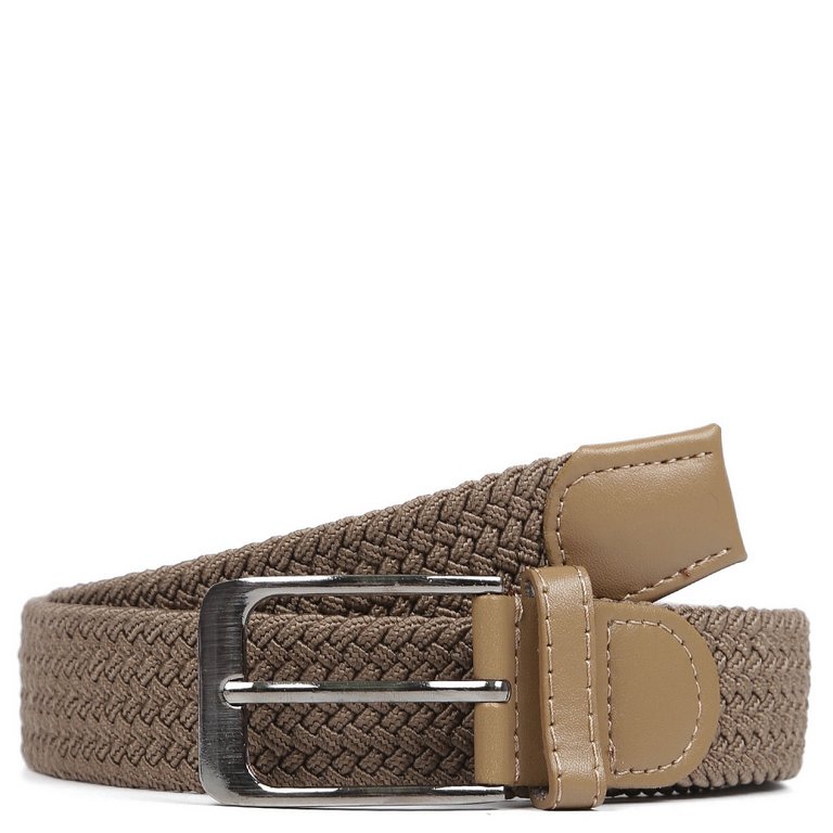 Ремень FABRETTI универсальный, полиэстер размер 125, коричневый