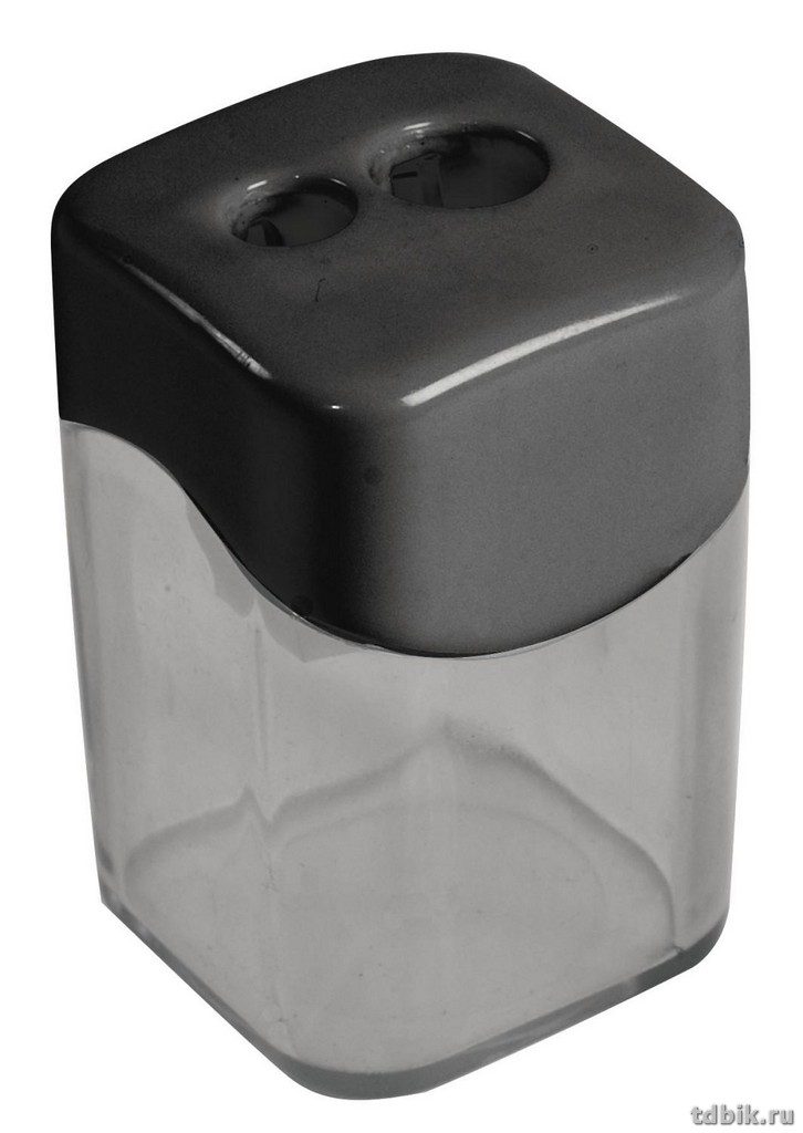 Точилка с контейнером два отверстия ErichKrause Wave