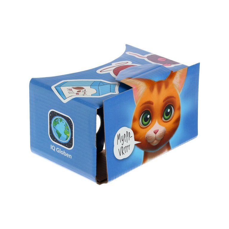 Глобус физический + политический ИНТЕРАКТИВНЫЙ D=21 см с подсветкой Globen (с очками)