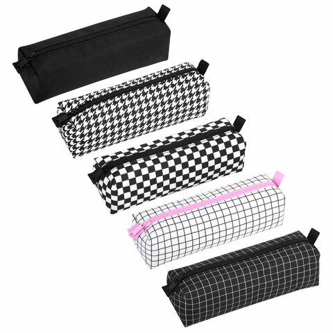 Пенал  универсальный "Modest" 21*6*6 см. BRAUBERG (ассорти)