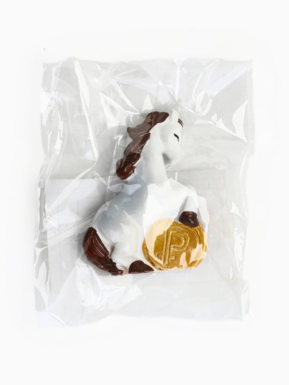 Сувенир "Лошадь с монетой 2026"  3,5см